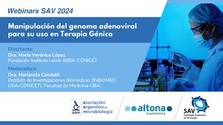 Webinar - Manipulación del genoma adenoviral para su uso en Terapia Génica