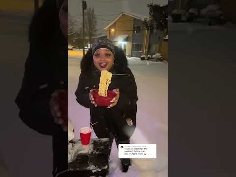 how we did it only took 2 hrs to freeze at 17 degrees #familycomedy #teamkeisha #keishamarie10