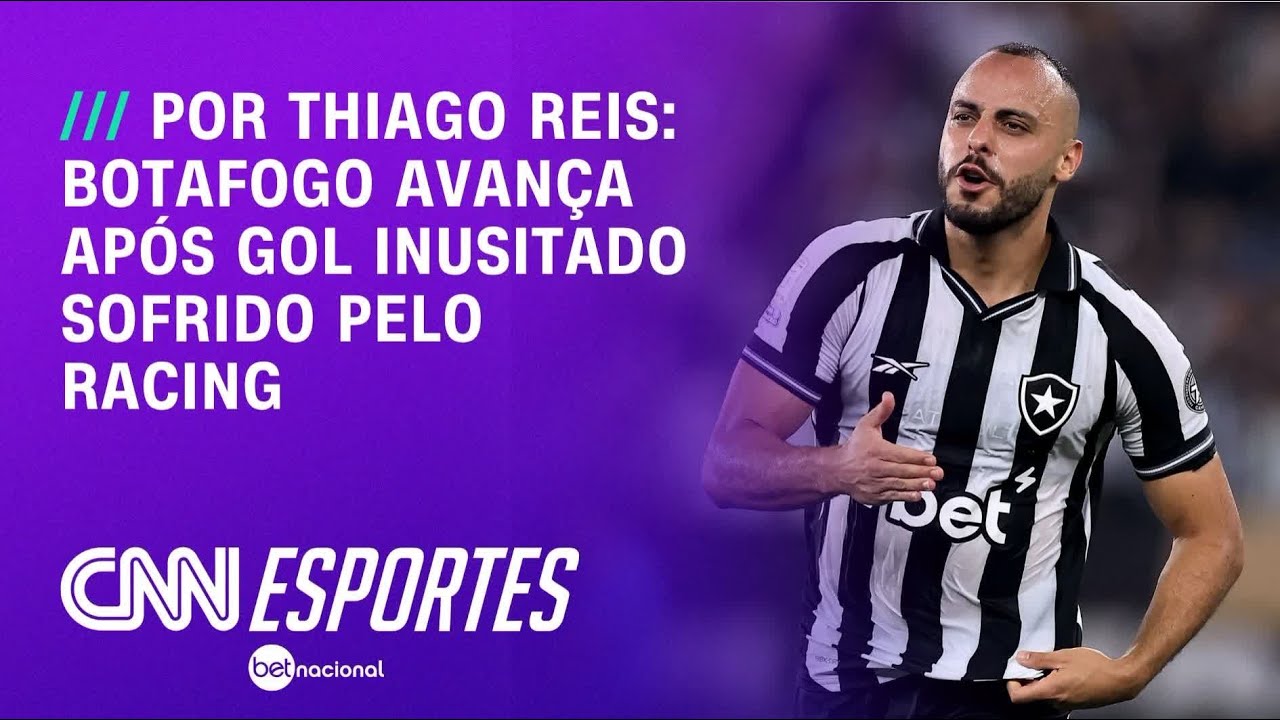 Análise: Botafogo avança após gol inusitado sofrido pelo racing | LIVE CNN