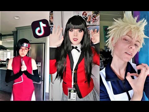 اشخاص يقلدون شخصيات الانمي🔥 على tiktok  - تيك توك 💕😍# 4