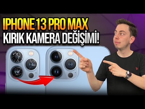 iPhone 13 Pro Max kamerasını kırarsanız ne olur? - Tamir ettik!