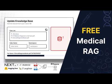 Build a FREE Medical RAG Knowledge Base - Next.js & LangChain Tutorial