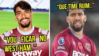 LUCAS PAQUETÁ VAI SAIR DO WEST HAM! VAI VOLTAR PARA O FLAMENGO?