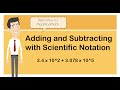 Scientific Notation Operations and Rules