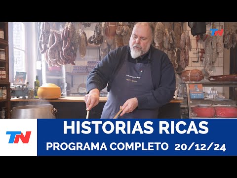 HISTORIAS RICAS (Programa completo del 20/12/2024)