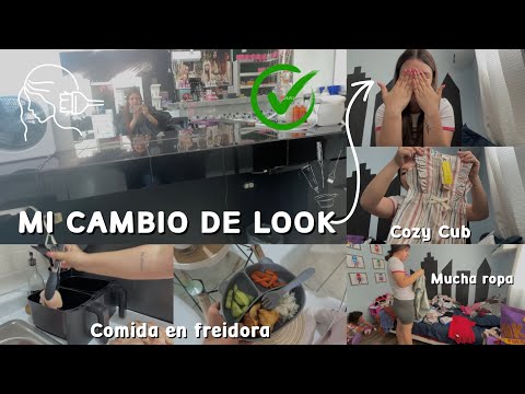 POR FIN ME CAMBIE EL LOOK DE MI CABELLO ??‍♀️✅  Haciendo comida sin despensa | Ropa nueva Cozycub