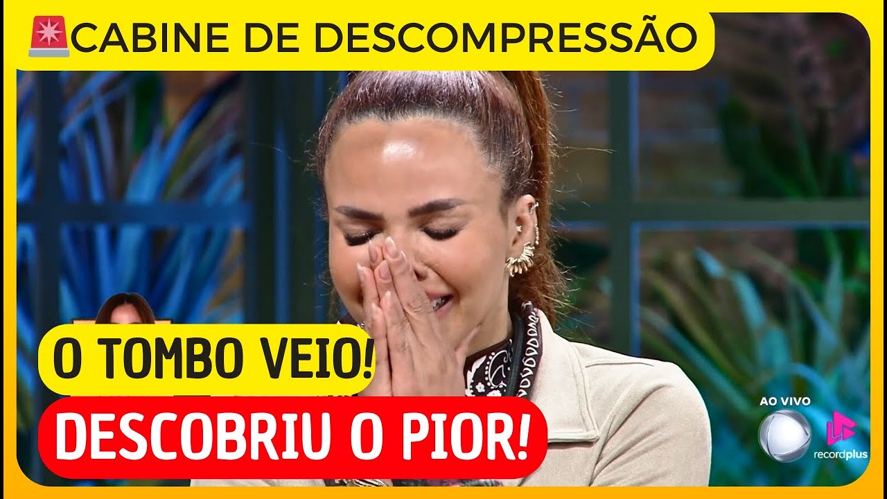 🚨CABINE de DESCOMPRESSÃO com o ELIMINADO de HOJE!