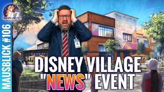 Alle Neuigkeiten aus dem Disney Village & Probleme bei Tropical Americas?