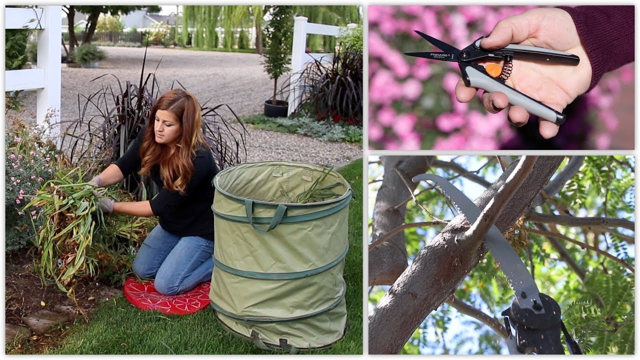 3 Helpful Cleanup Tools for the Garden
