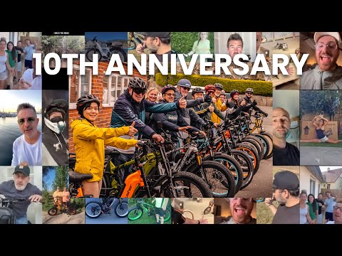 Cyrusher's 10th anniversary, united by passion, boundless in adventure! #cyrusher #anniversary