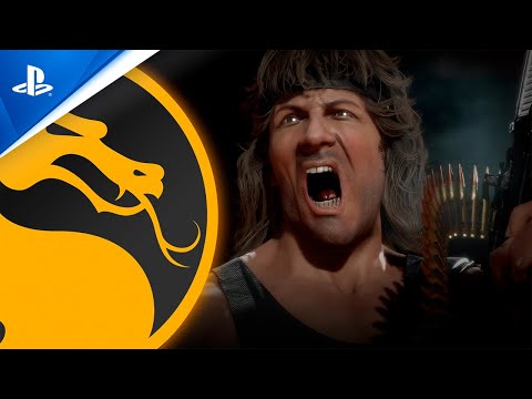 Mortal Kombat 11 Ultimate | Trailer oficial de Gameplay do Rambo | PS4, PS5