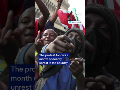 Police open fire at anti government protesters in Kenya | DW News