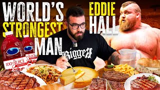 Eating The World's Strongest Man's Diet!