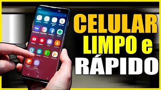 COMO Limpar MEMÓRIA do celular e deixar ele 10X mais RÁPIDO SIMPLES E FÁCIL!!!