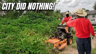 She Made the News BEGGING for HELP with This JUNGLE Yard… So We Stepped In