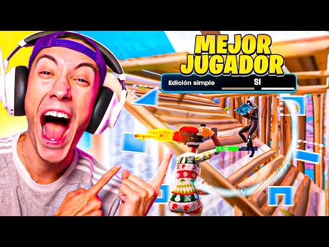 ASI JUEGA el MEJOR EDITOR SIMPLE del MUNDO en FORTNITE