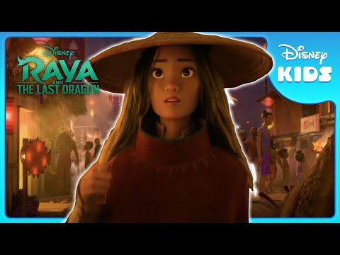 🏠 Raya Goes to Talon Village! | Raya And The Last Dragon  | Disney Kids