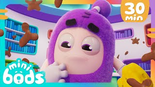 Minibods Clean Muddy Clean Up! 🫧 | 30 Minutes of Minibods | Funny Preschool Cartoons for Toddlers