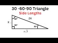Understanding 30-60-90 Right Triangles