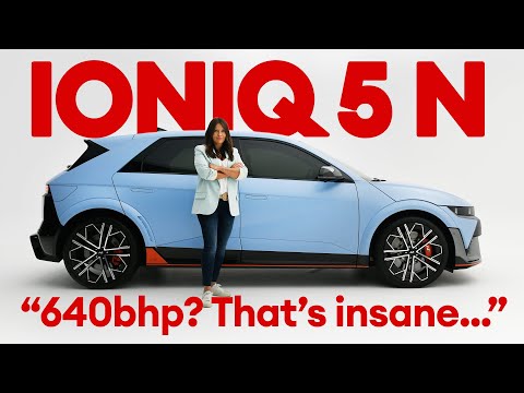 FIRST LOOK: Hyundai Ioniq 5 N. Meet the Hyundai that outguns a Lamborghini | Electrifying