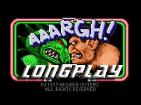 Longplay #162 AAARGH! (Commodore Amiga ) - Lizard