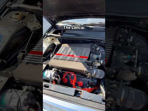 When bro tells you it’s just a Lancia..