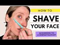 Facial Shaving Routine and Tips
