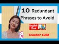 Understanding Redundancies and Definitions