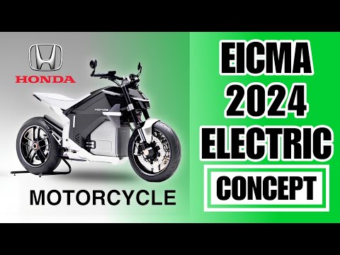 Honda and 4 more Electric motorcycle concept from EICMA 2024