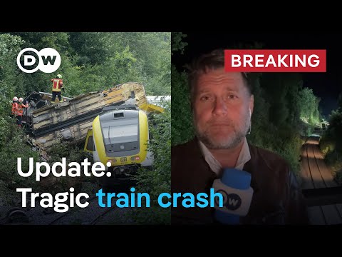 Heavy rains and landslides preceded the derailment of a passenger train in Germany | DW News