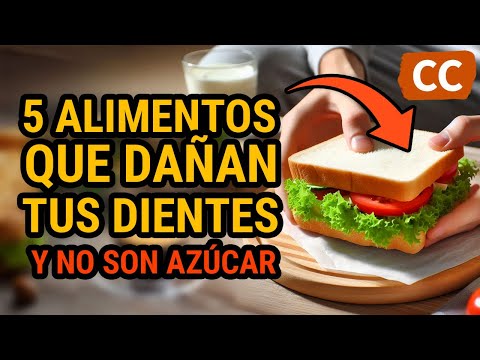 5 ALIMENTOS que DAÑAN tus DIENTES | Ciencia de la Comida