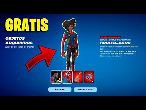 ✅COMO CONSEGUIR *LOTE PANDILLA ARÁCNIDA* GRATIS EN FORTNITE / CAPITULO 6 TEMPORADA 1