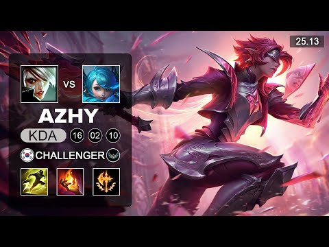 Riven vs Gwen Top - KR Challenger - Patch 25.13 Season 15