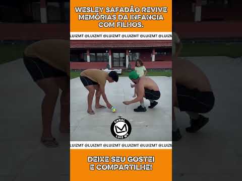 WESLEY SAFADÃO REVIVE MEMÓRIAS DA INFÂNCIA COM FILHOS. #wesleysafadao #filhos #reviver #2025