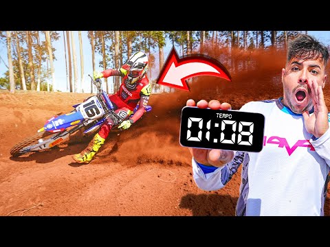 O ENZO LOPES FEZ O MELHOR TEMPO NA PISTA DA MINHA FAZENDA