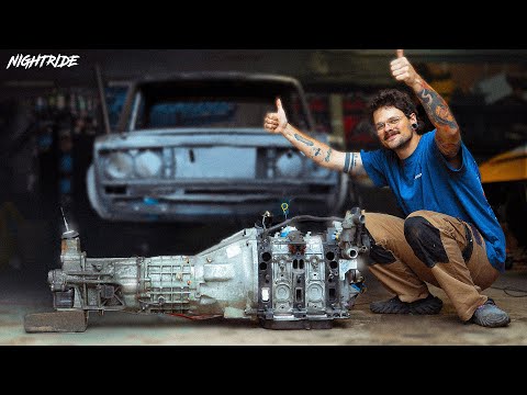 Lada 2106 + 13B ROTARY Engine | THE FIRST BRAP