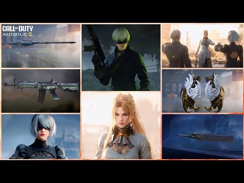 "NieR Automata x CODM Series: Kui Ji, 2B, Exclusive Melee Skins & Lunar Tear Camo Showcase"