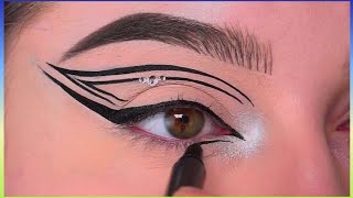makeup tutorial 💋 #eyemakeup #tutorial #eyeshadow #eyeliner #shorts