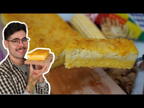 BOLO DE MILHO CREMOSO DE LIQUIDIFICADOR | FÁCIL E DELICIOSO