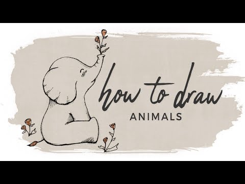 How to Draw Animals | Doodle with me + Tutorial | v.2