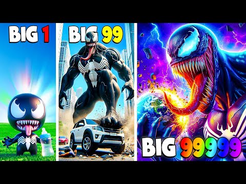 Shortest To TALLEST VENOM In GTA 5!