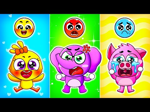 Where Are My Emotions 😭? Emotion Angel song | Healthy Habits by Lamba Lamby Kids Songs