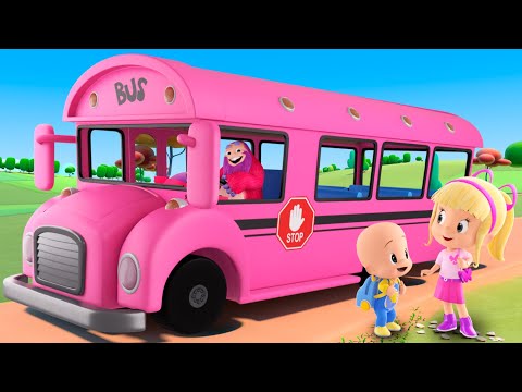 Las ruedas del autobús pintado de rosa y más canciones infantiles - Fantasía y diversión con Cuquín