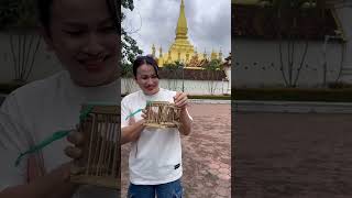 สิ่งที่นิลุยตั้งใจมาสักการะที่พระธาตุหลวงเวียงจันทร์ บ่อนำ้ทางขึ้นของปู่ศรีสัตตะนาคราช