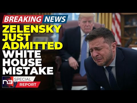 🚨BREAKING: Zelensky's HUMILIATING White House Walk of Shame—What He Just Admitted Changes EVERYTHING