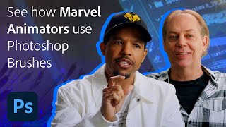 How Custom Photoshop Brushes Helped Bring Marvel Animation's “Eyes of Wakanda” to Life