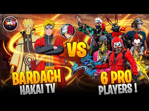 BARDACH & HAKAI TV Trying Naruto Bundle 🔥 Against 6 Pro Players 💀🍷