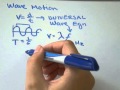 Wave Properties and Calculations