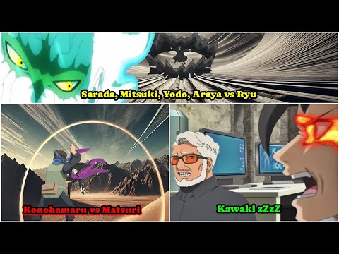 Boruto Two Blue Vortex Amado duerme a Kawaki | Konohamaru vs Matsuri | Ryu COMPLETO Adelanto