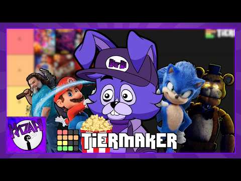 Ranking Video Game Adaptations Tier List || HAZAH TALK